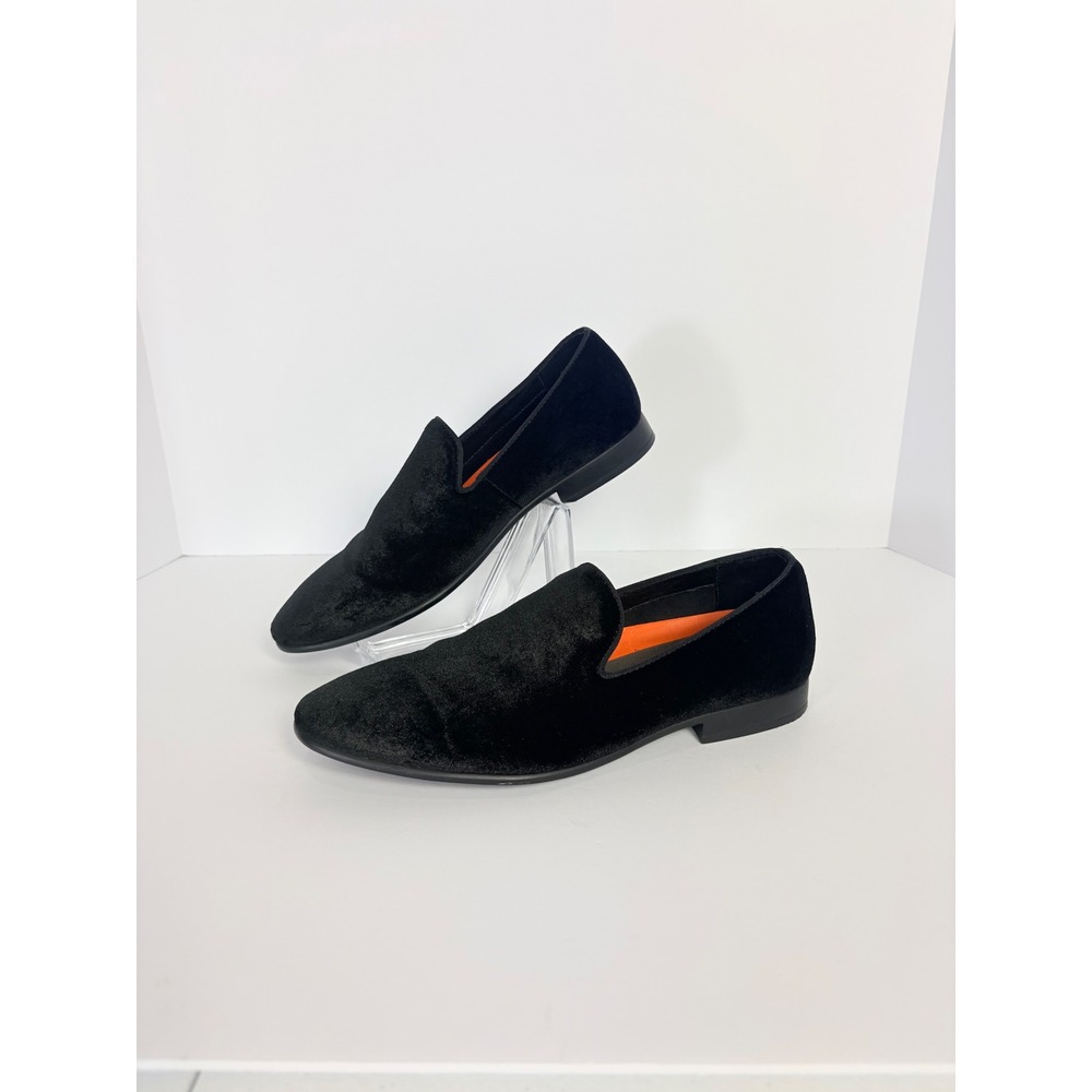 Mix No. 6 Harloe Black Velvet Cushioned Slip On Loafer Shoe Size 8 Formal Party